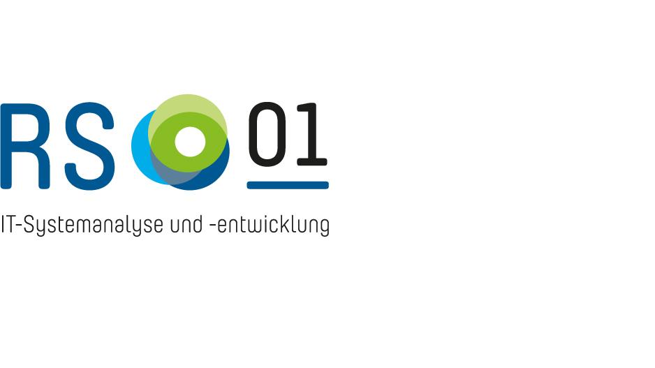 Logo RS01 IT-Systemanalyse und -entwicklung Logo für das Unternehmen RS01 IT-Systemanalyse und -entwicklung